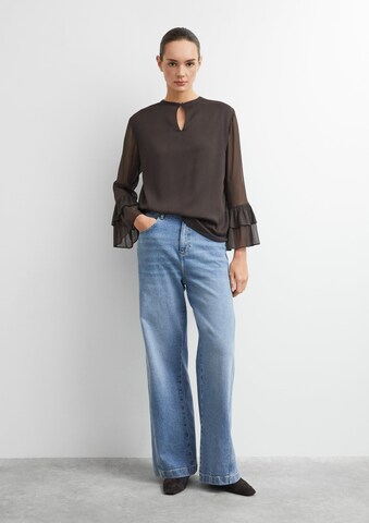 COMMA Blouse in Bruin