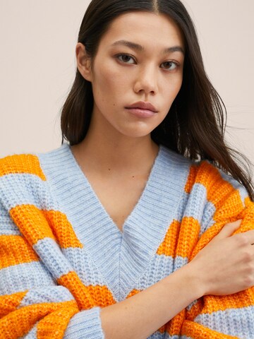 MANGO Sweater 'lastrum' in Orange