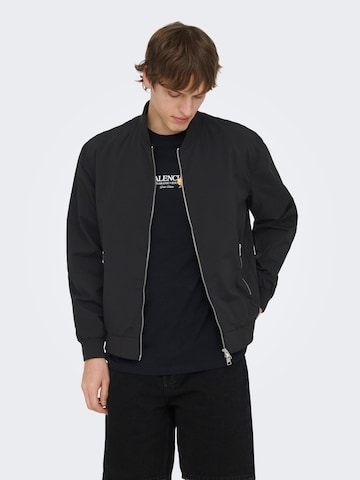 Only & Sons Between-Season Jacket 'ONSLando' in Black