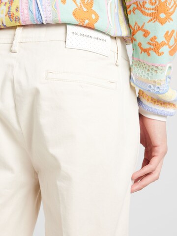 Regular Pantalon chino 'HAFEN' Goldgarn en blanc