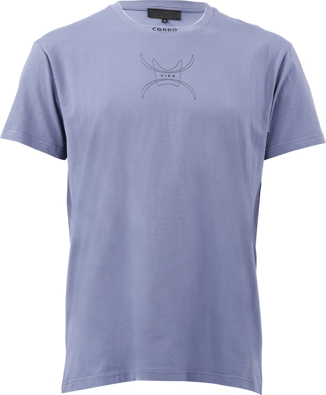 Cørbo Hiro T-Shirt 'Ronin' in Lila