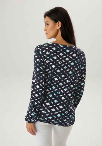 Aniston SELECTED Shirt in Blue