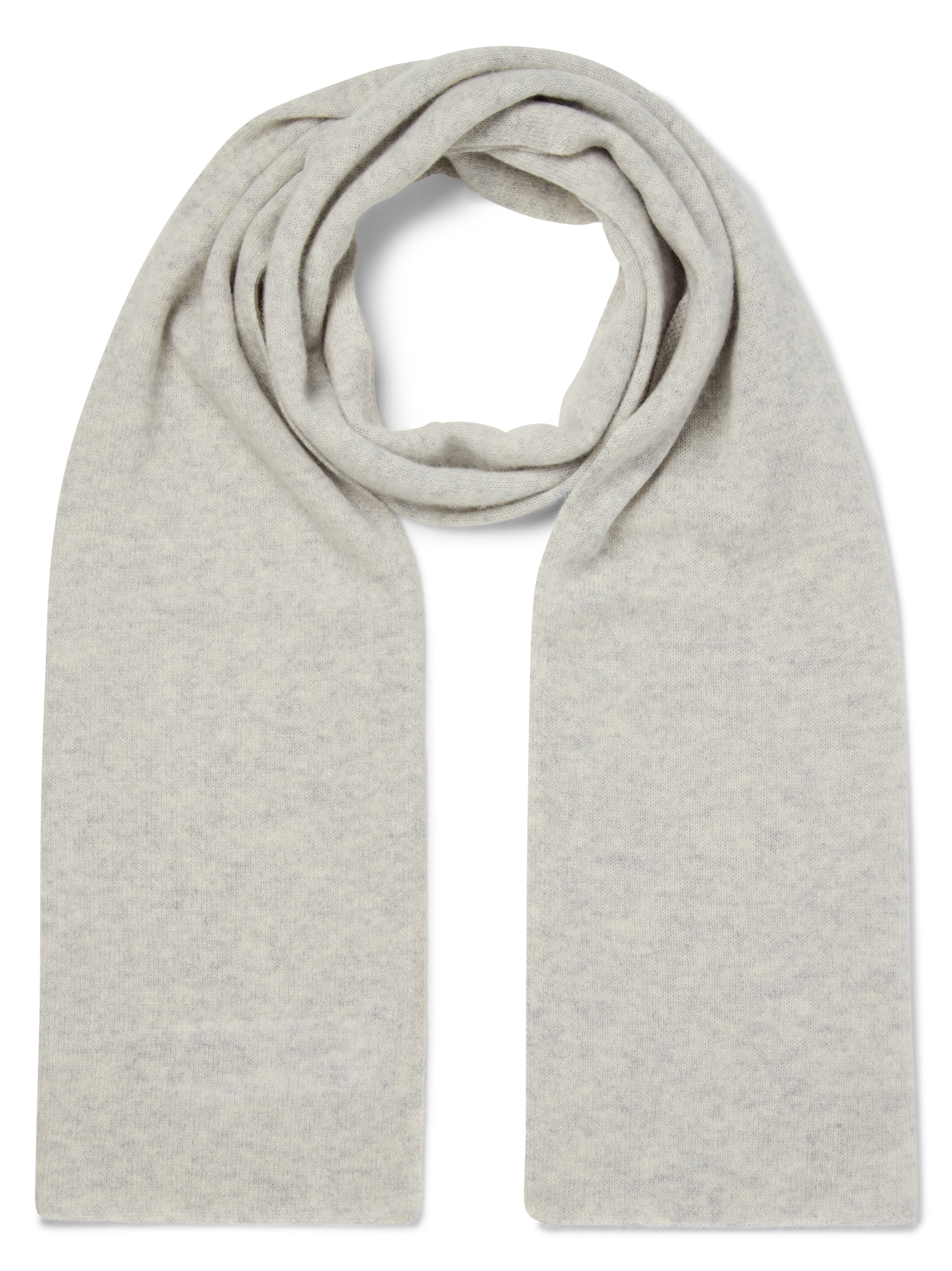 Marie Lund Scarf in Grey: front