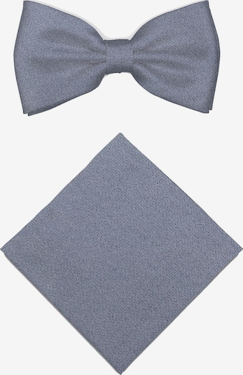 Real Guys Set Fliege mit Einstecktuch in One Size in blau, Produktansicht