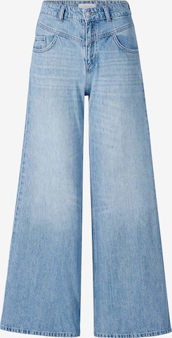 Rich & Royal Wide leg Jeans in Blauw: voorkant