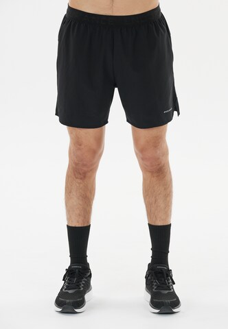 ENDURANCE Regular Shorts 'Bing' in Schwarz: Vorderseite