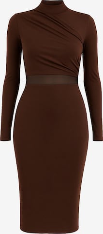 Robe WOMAN VISION en marron : devant