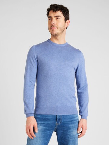 Hackett London Sweter w kolorze niebieski: przód