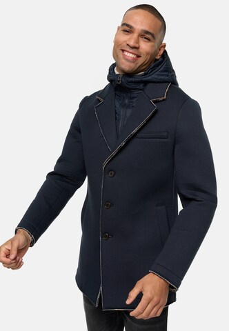 Manteau mi-saison ' Apostolos ' INDICODE JEANS en bleu