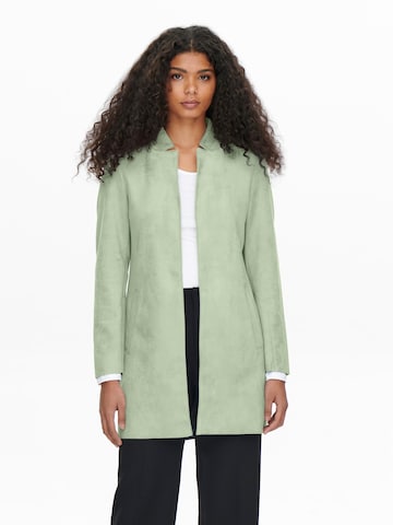 ONLY Between-seasons coat in Green: front