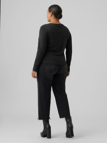 Vero Moda Curve Shirt 'PHINE' in Zwart