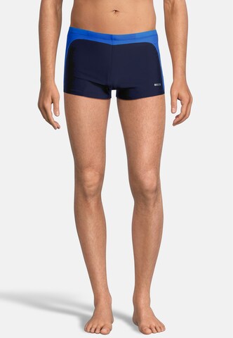 BECO the world of aquasports Swim Trunks 'Side Flash' in Blue: front