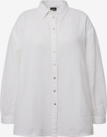 Ulla Popken Blouse in White: front