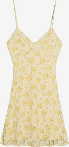 Bershka Kesämekko värissä keltainen: etupuoli