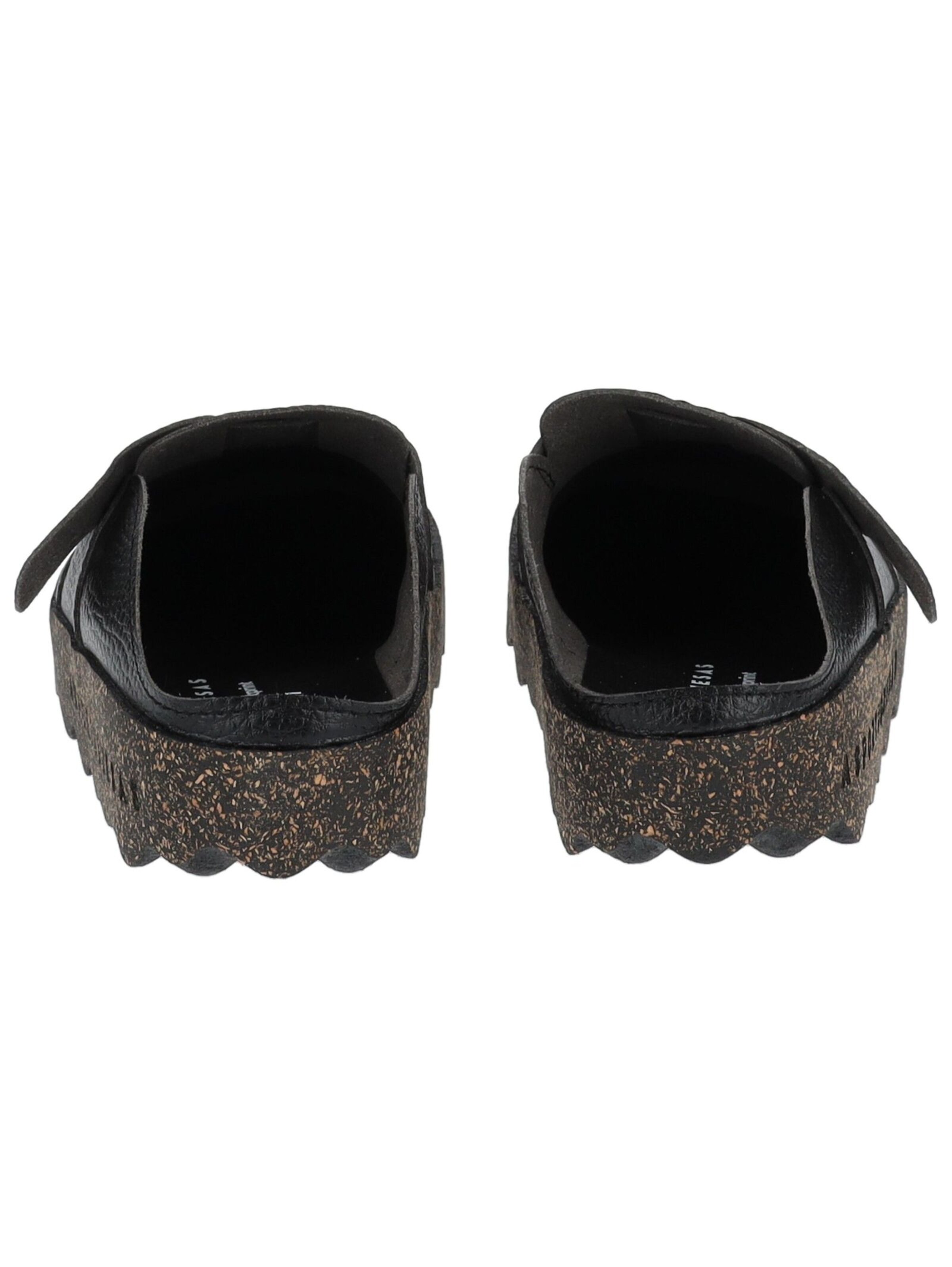 Asportuguesas Mules in Black