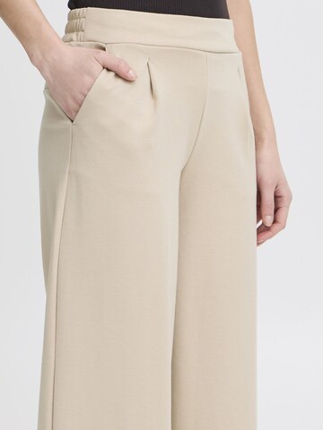 Wide leg Pantaloni 'IHKate' di ICHI in beige