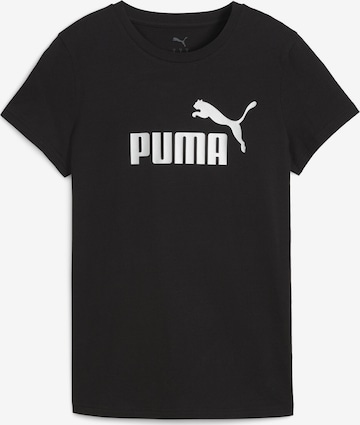 PUMA Functioneel shirt 'ESS No. 1' in Zwart: voorkant