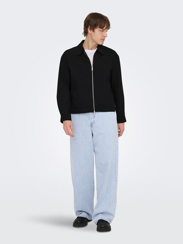 Only & Sons Wide leg Jeans 'ONSREMI' in Blue