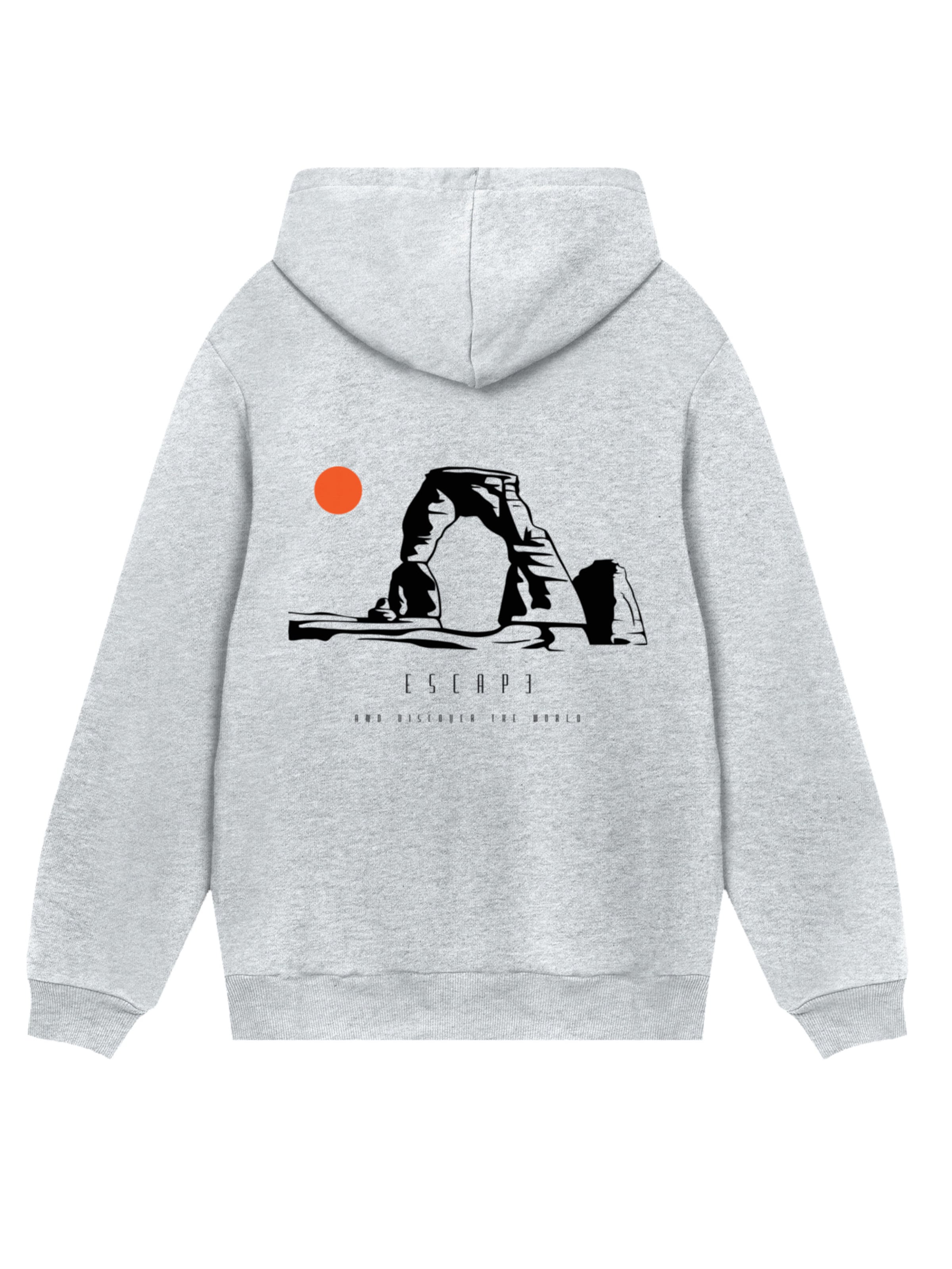 Sweat-shirt 'Escape Discover the World Savannah' F4NT4STIC en gris