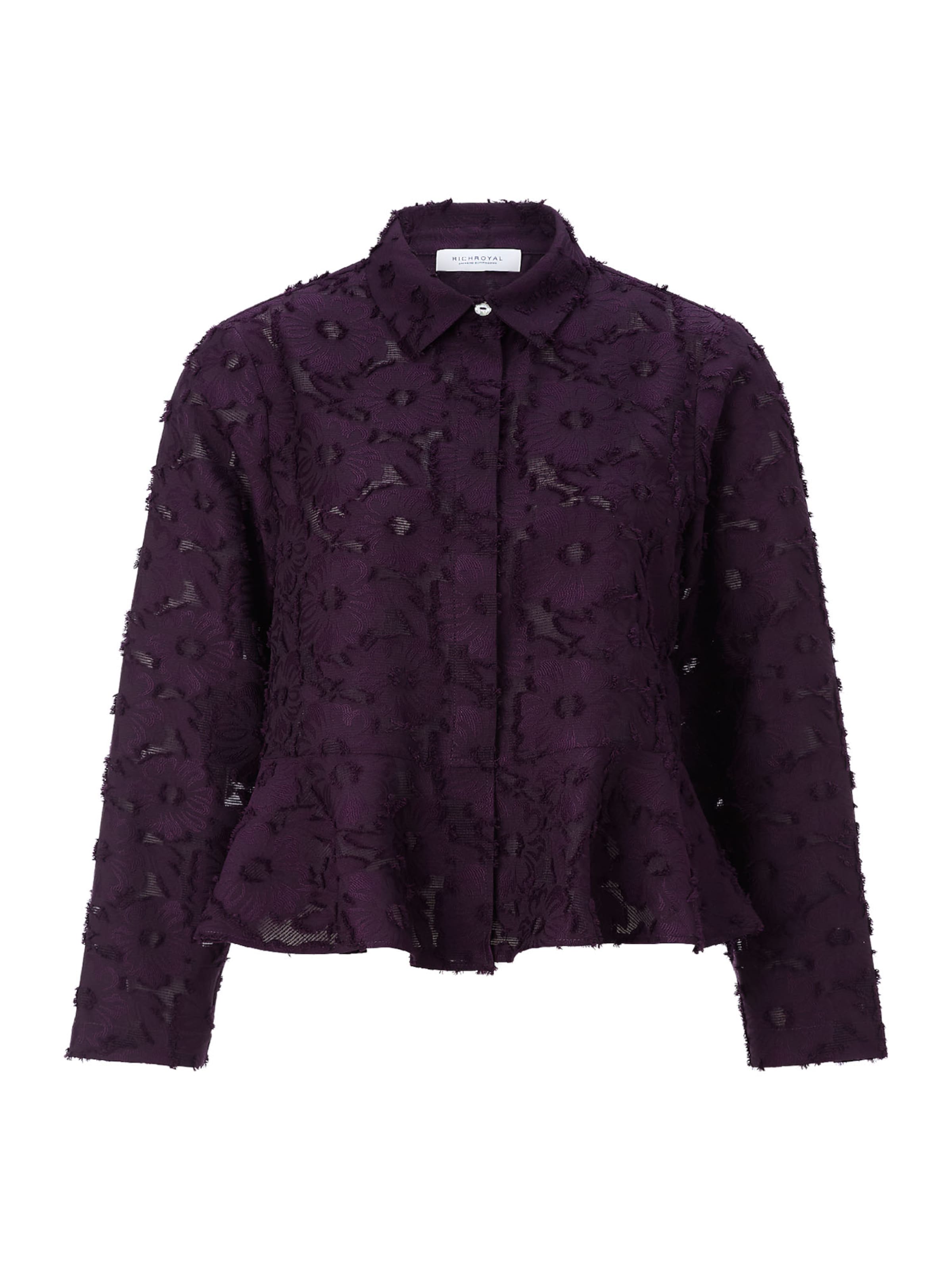 Rich & Royal Blusa em XS em baga, Vista do artigo