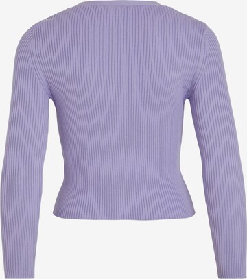 VILA Knit cardigan 'Astoria' in Purple