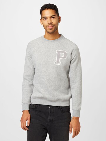 Pepe Jeans Sweatshirt 'Pike' in Grijs: voorkant