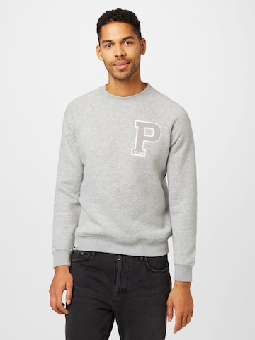 Pepe Jeans Sweatshirt 'Pike' i grå: framsida
