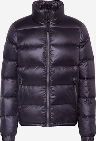 Superdry Between-Season Jacket 'Luxe Alpine' in Black: front