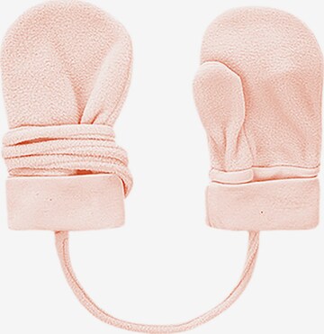 Gants 'Pete' MAXIMO en rose : devant