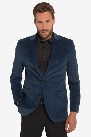 Coupe slim Veste de costume JP1880 en bleu : devant