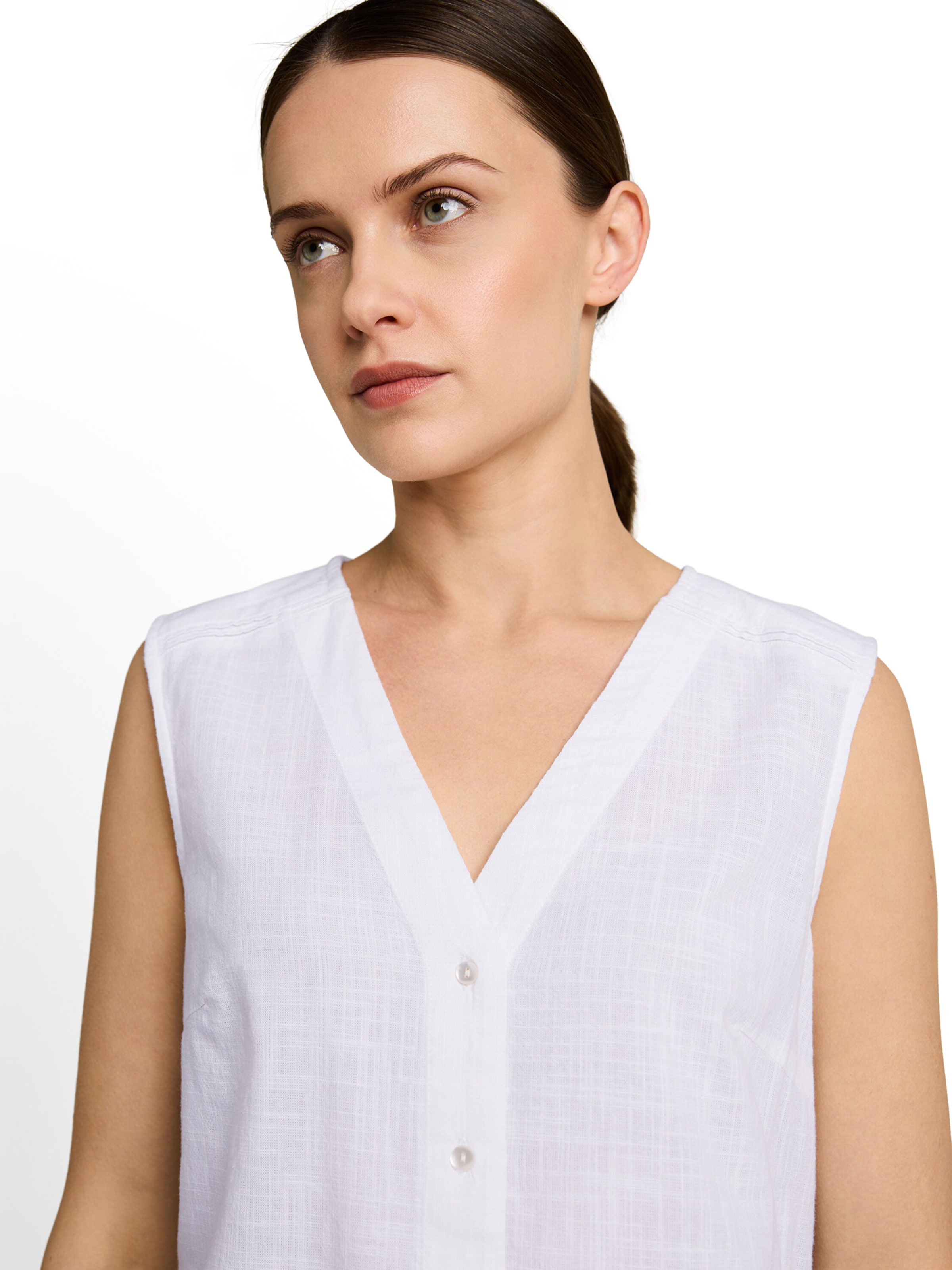 TOM TAILOR Bluse in Weiß