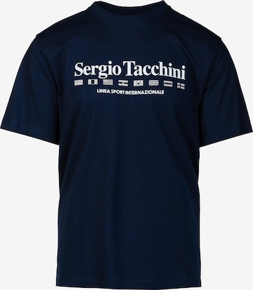 mėlyna Sergio Tacchini Sportiniai marškinėliai: priekis