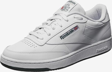 Sneaker low de la Reebok pe alb: față