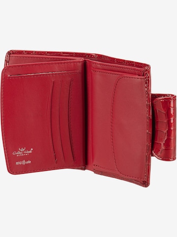 GOLDEN HEAD Wallet 'Cayenne' in Red