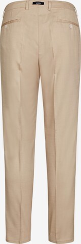 Coupe slim Pantalon à plis HECHTER PARIS en beige