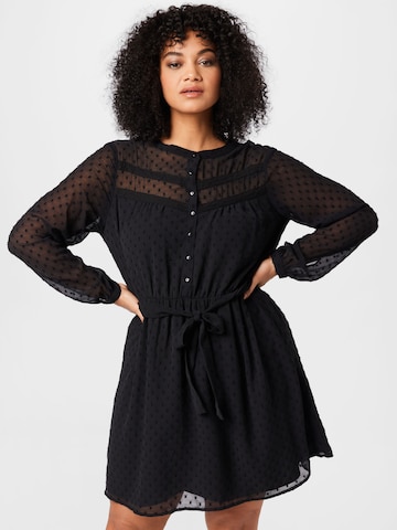 ABOUT YOU Curvy Dress 'Rosa' in Black: front