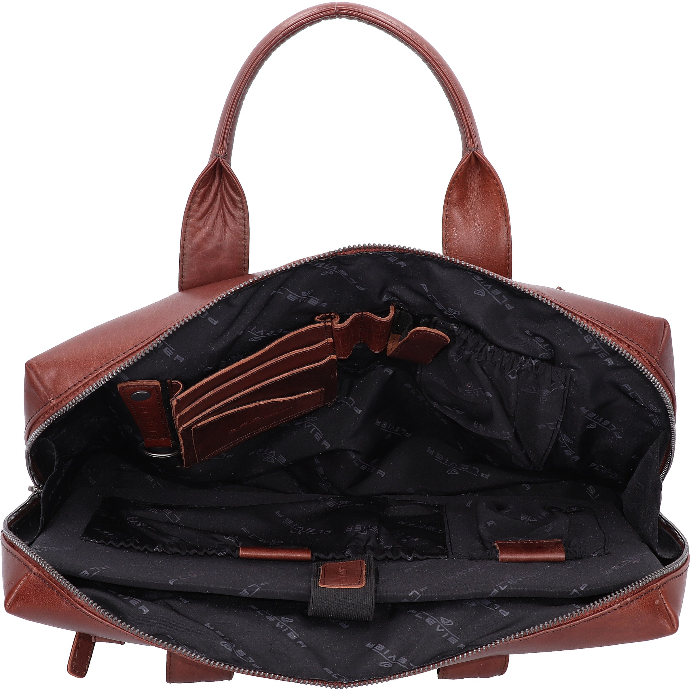 Porte-documents Plevier en marron