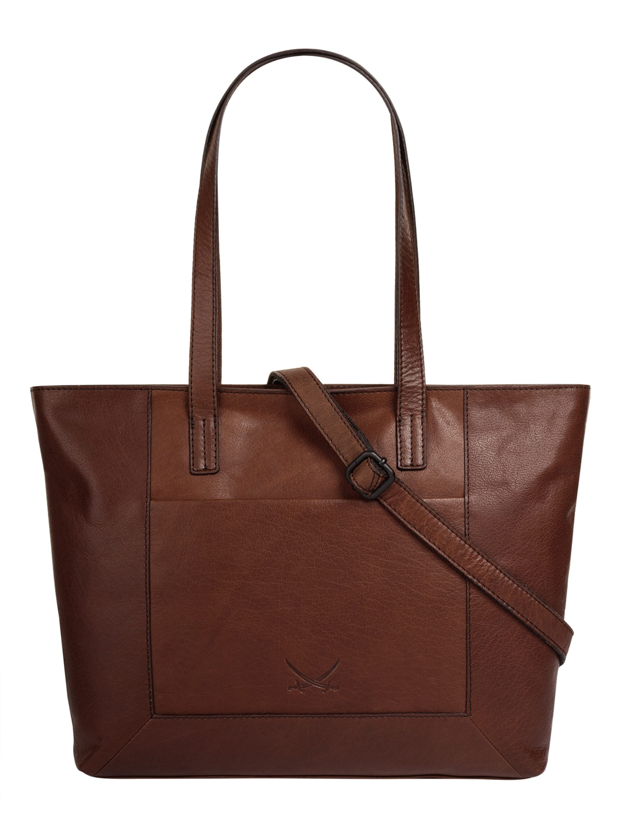 SANSIBAR Shopper in Brown: front
