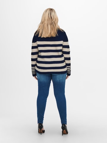 ONLY Carmakoma Pullover 'Luc' in Blau