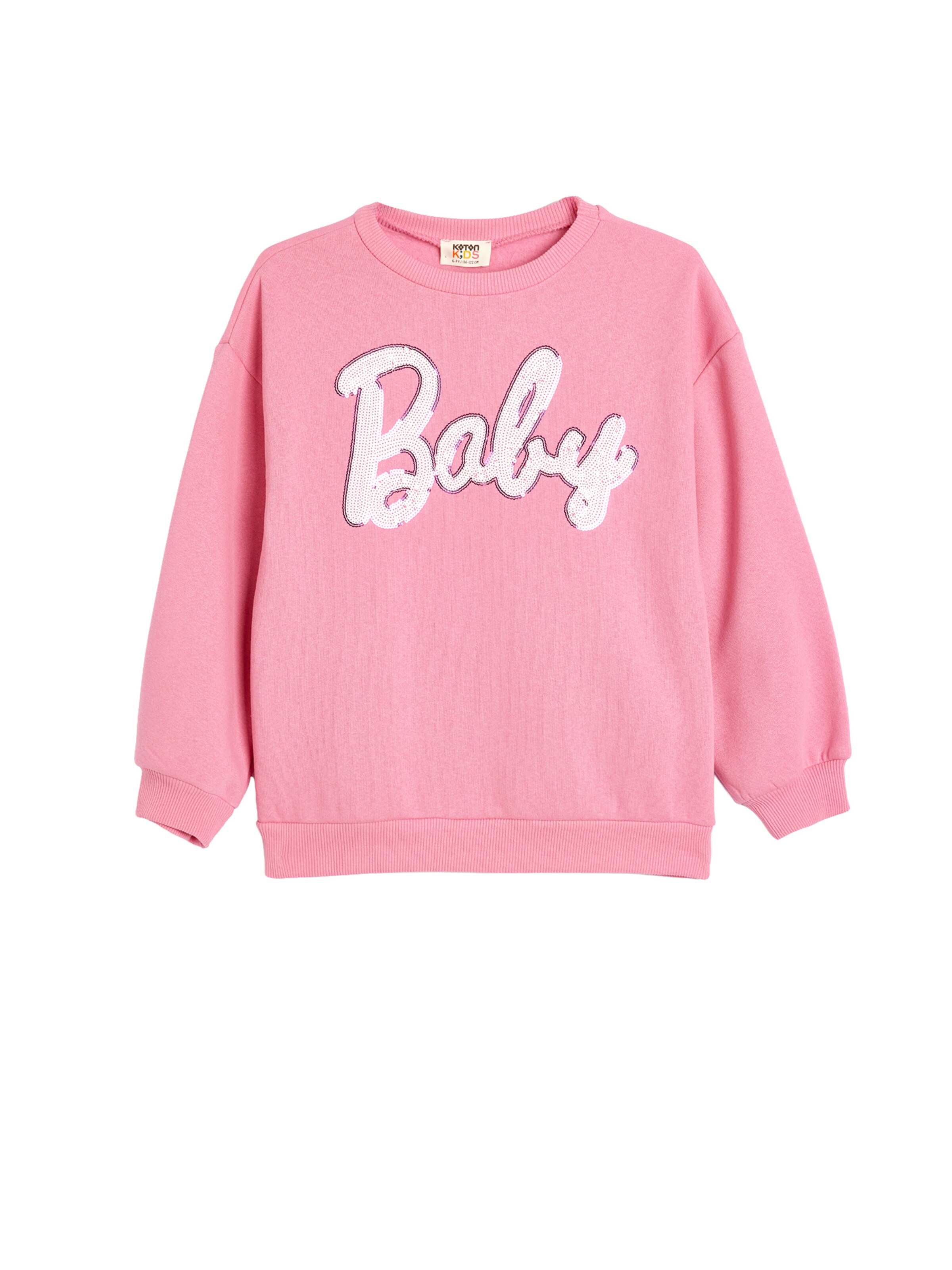 Koton Sweatshirt in Roze: voorkant