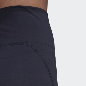 ADIDAS SPORTSWEAR Skinny Workout Pants 'Essential' in Blue
