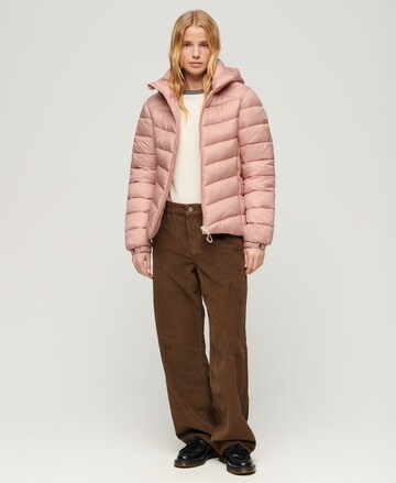 Superdry Winterjas in Roze