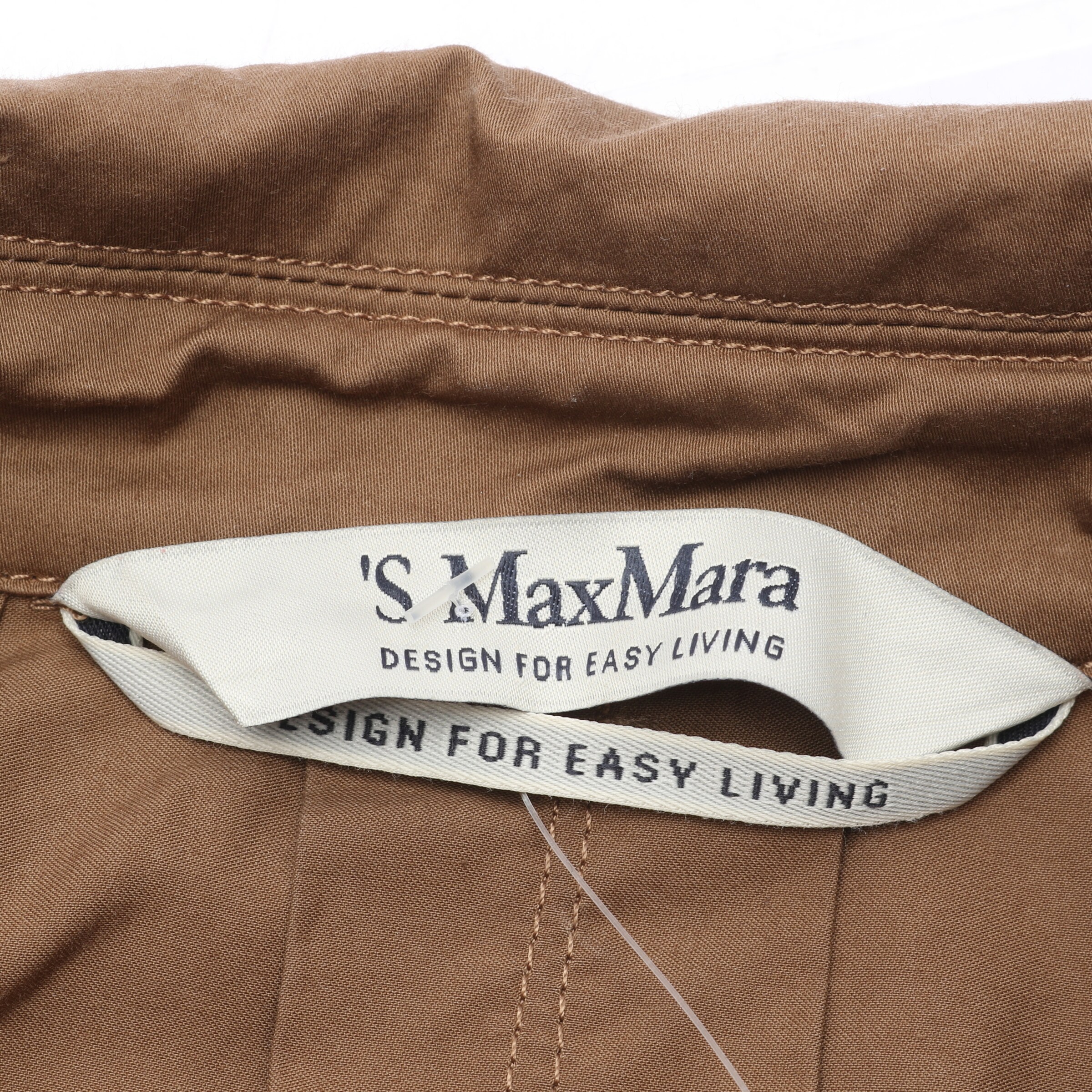 Max Mara Übergangsjacke L in Braun