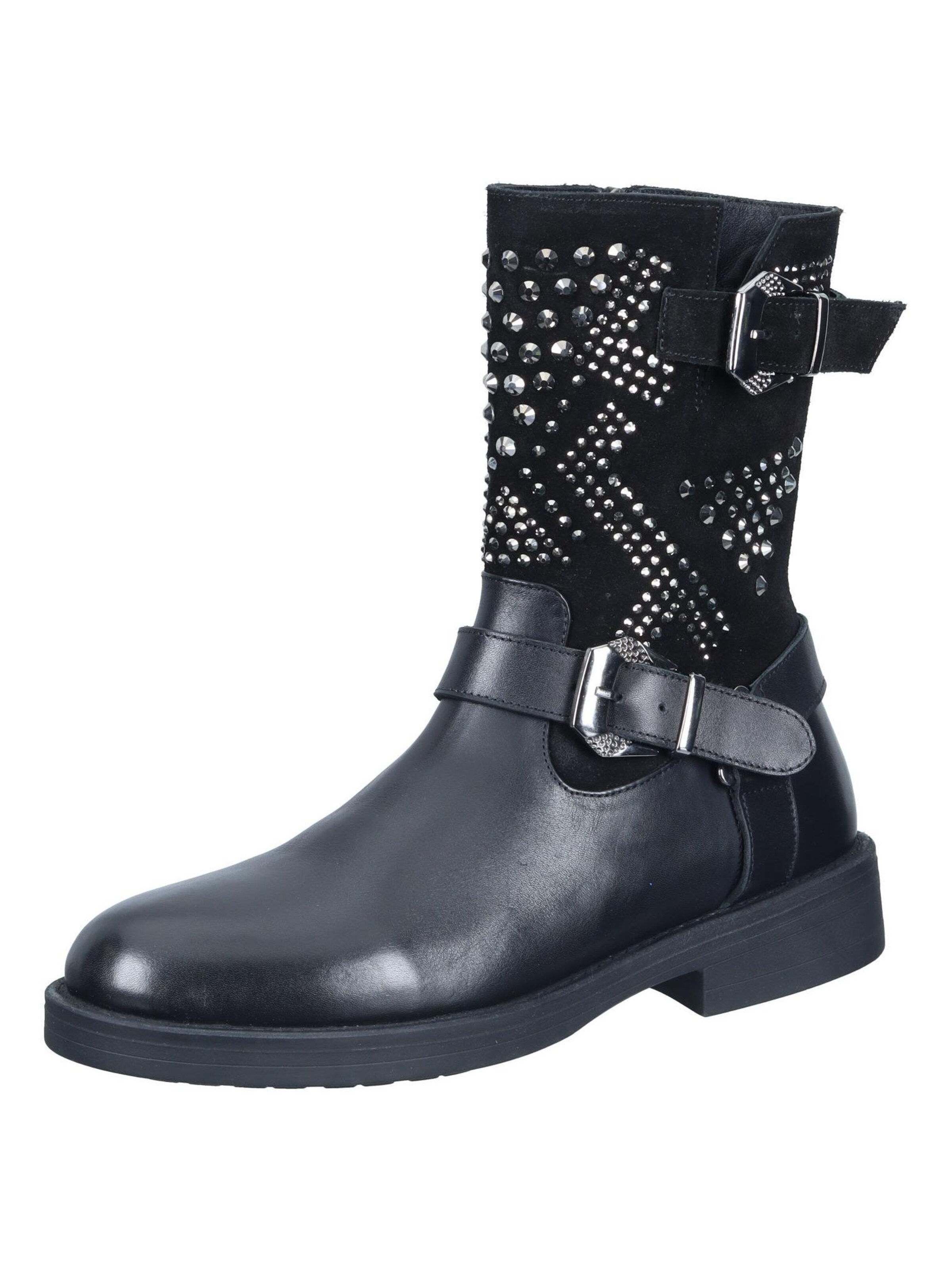 PIAZZA Ankle Boots in Black: front