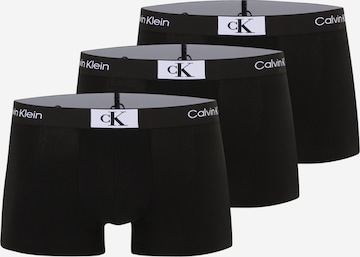 Calvin Klein Underwear Boxershorts 'CK96' in Zwart: voorkant