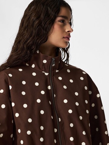 PIECES Between-Season Jacket 'PCElisabeth' in Brown