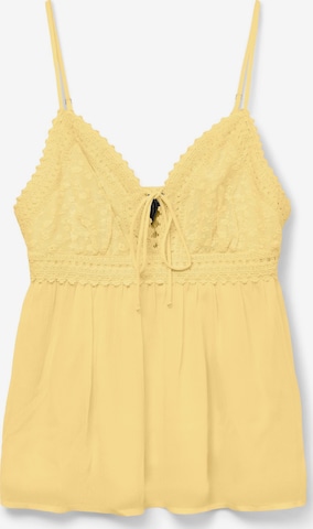 Top 'VMDina' di VERO MODA in giallo: frontale