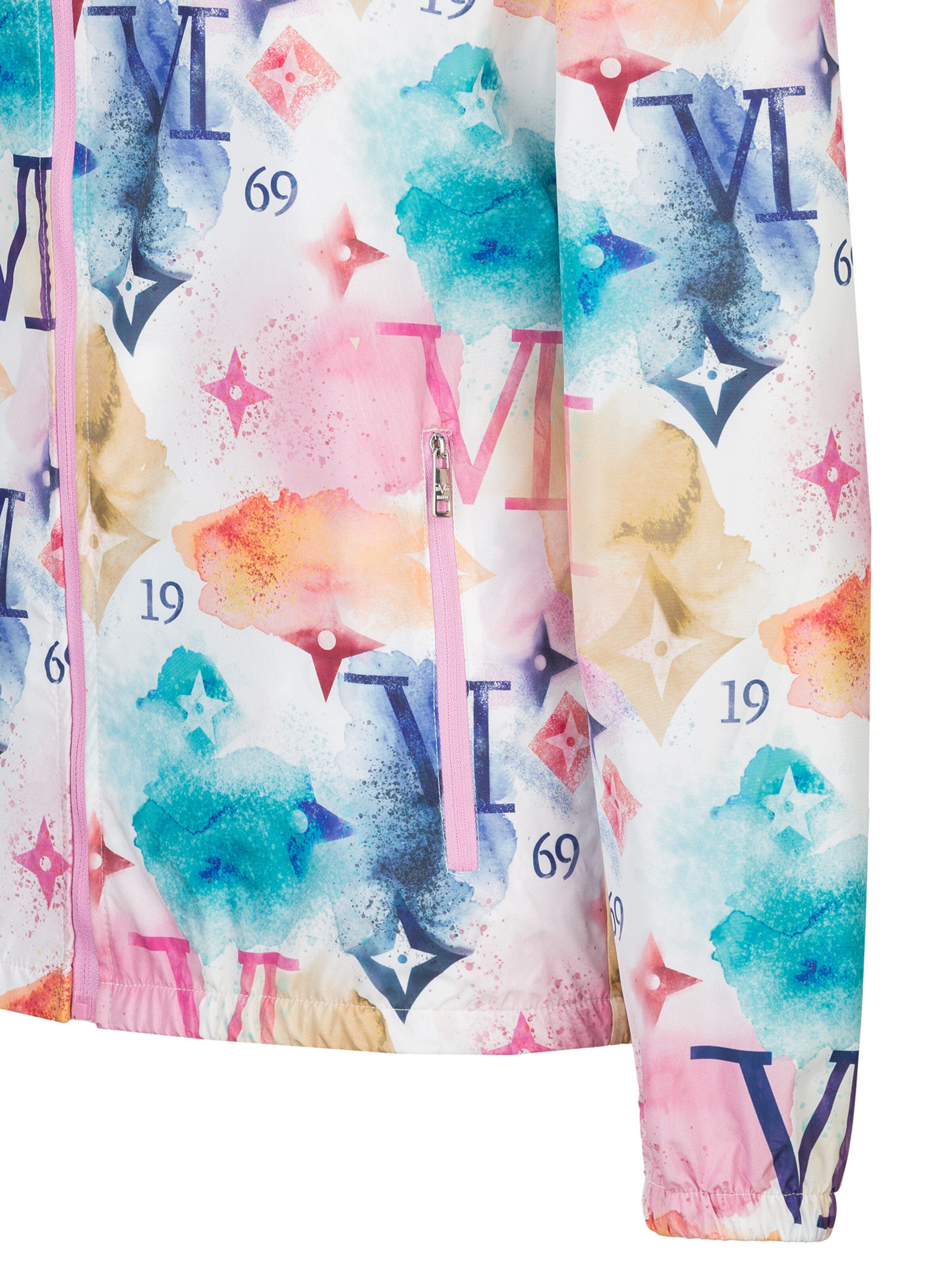 19V69 ITALIA Between-season jacket 'Carina' in White