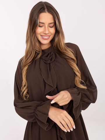 Madnezz House Kleid in Braun