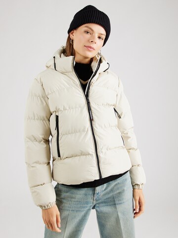 Veste d’hiver Superdry en beige : devant